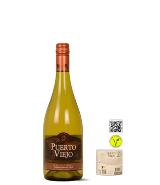 Viña Requingua Puerto Viejo Chardonnay Reserve 2024 Wood label