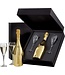 Bottega Gold Prosecco DOC Brut – Zwarte giftbox met 2 glazen – 0,75 liter
