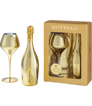 Bottega Bottega Prosecco Gold in giftbox met 1 glas