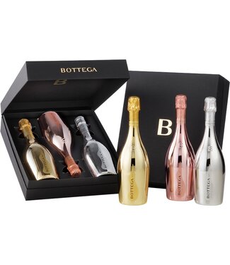 Bottega Bottega Luxe collectie in giftbox 3 x 0,75 L