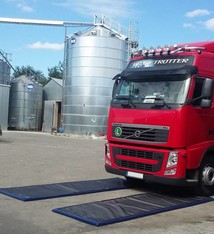 Set 2 ontsmettingsmatten voertuigen 110 x 380 x 5 cm