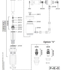PJDI135 - Dichtingsset voor D3RE25-IE