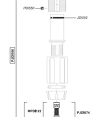 PJDI106 - Dichtingsset voor D07RE125
