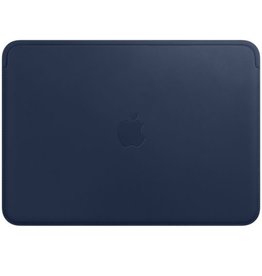 12" MacBook Lederhülle – Mitternachtsblau