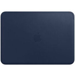 12" MacBook Lederhülle – Mitternachtsblau