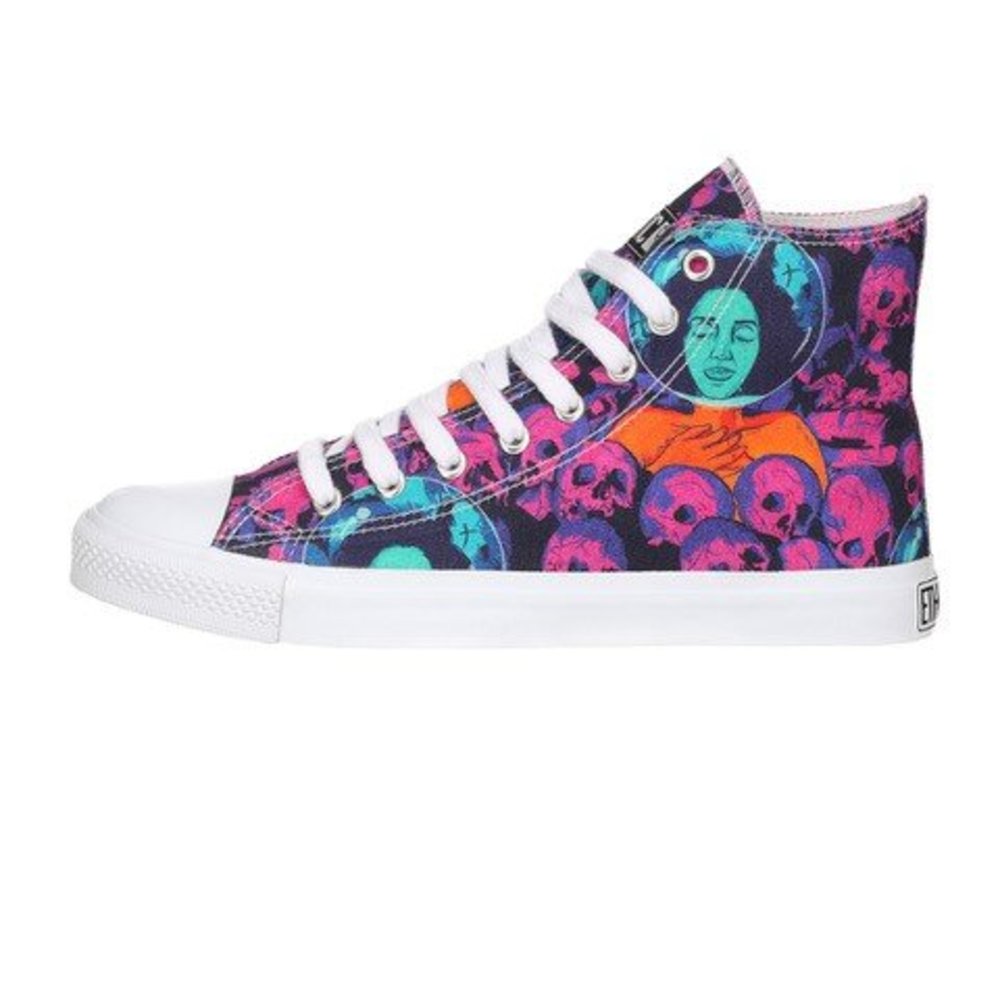 ETHLETIC Fair Trainer White Cap Hi Cut Collection 17 The Living Dead – Shehzil Malik