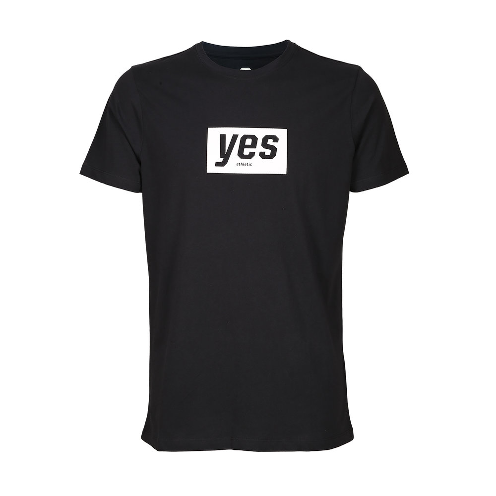 ETHLETIC YES (Mens_T) Jet Black