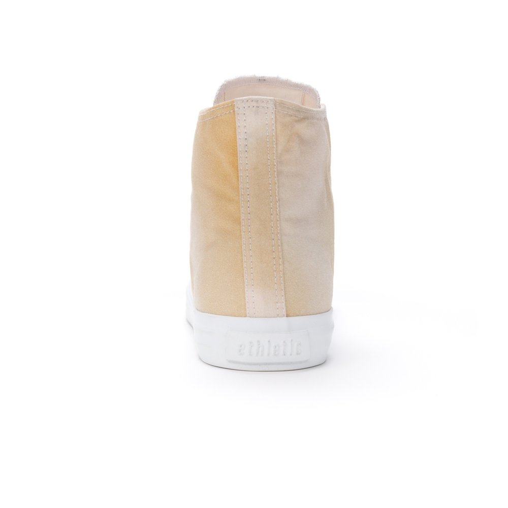 ETHLETIC Fair Trainer White Cap Hi Cut Golden Shine | Just White