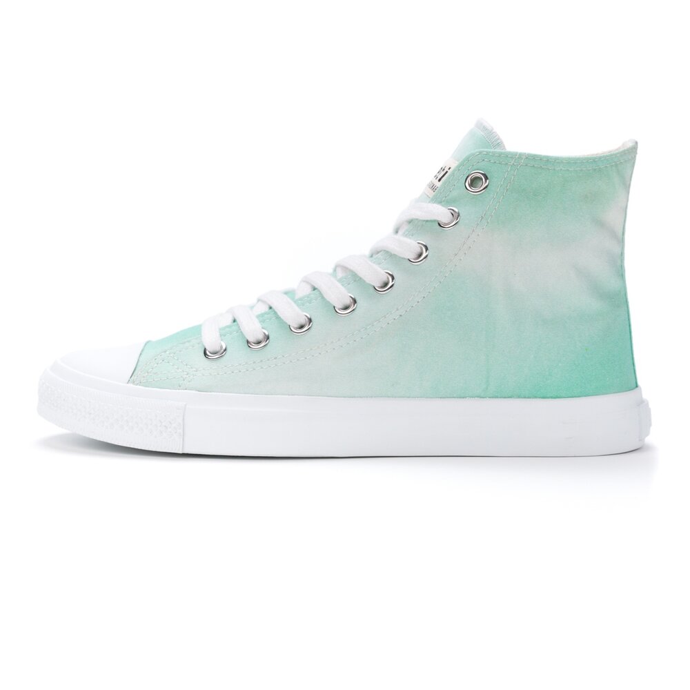 ETHLETIC Fair Trainer White Cap Hi Cut Under Water | Just White