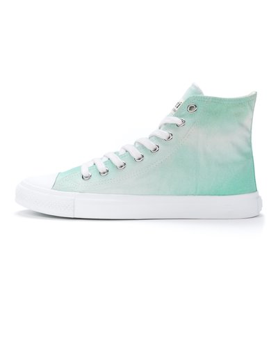 ETHLETIC Fair Trainer White Cap Hi Cut Under Water | Just White