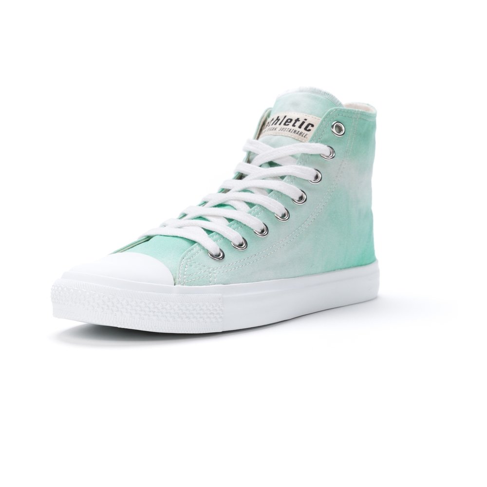 ETHLETIC Fair Trainer White Cap Hi Cut Under Water | Just White