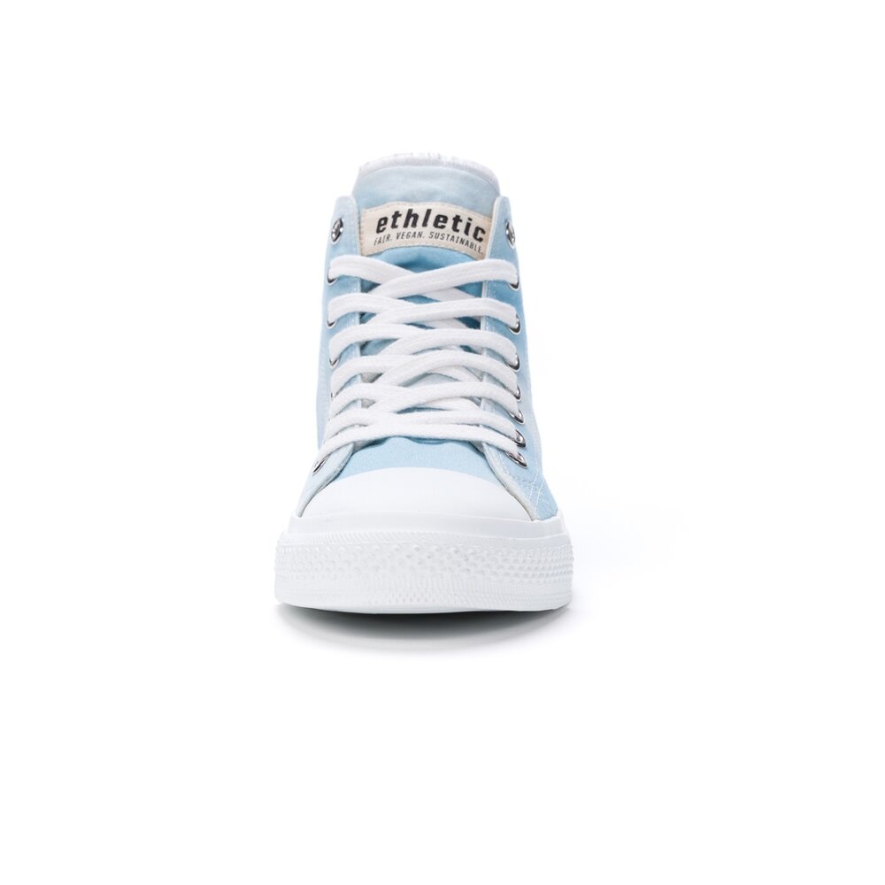 ETHLETIC Fair Trainer White Cap Hi Cut Summer Sky | Just White