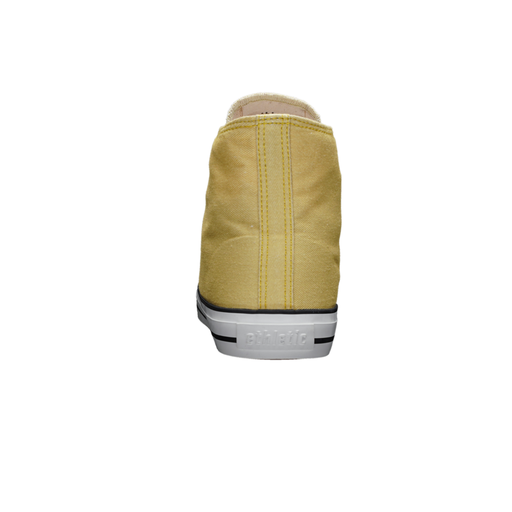 Fair Trainer White Cap Hi Cut Watersign Yellow | Just White