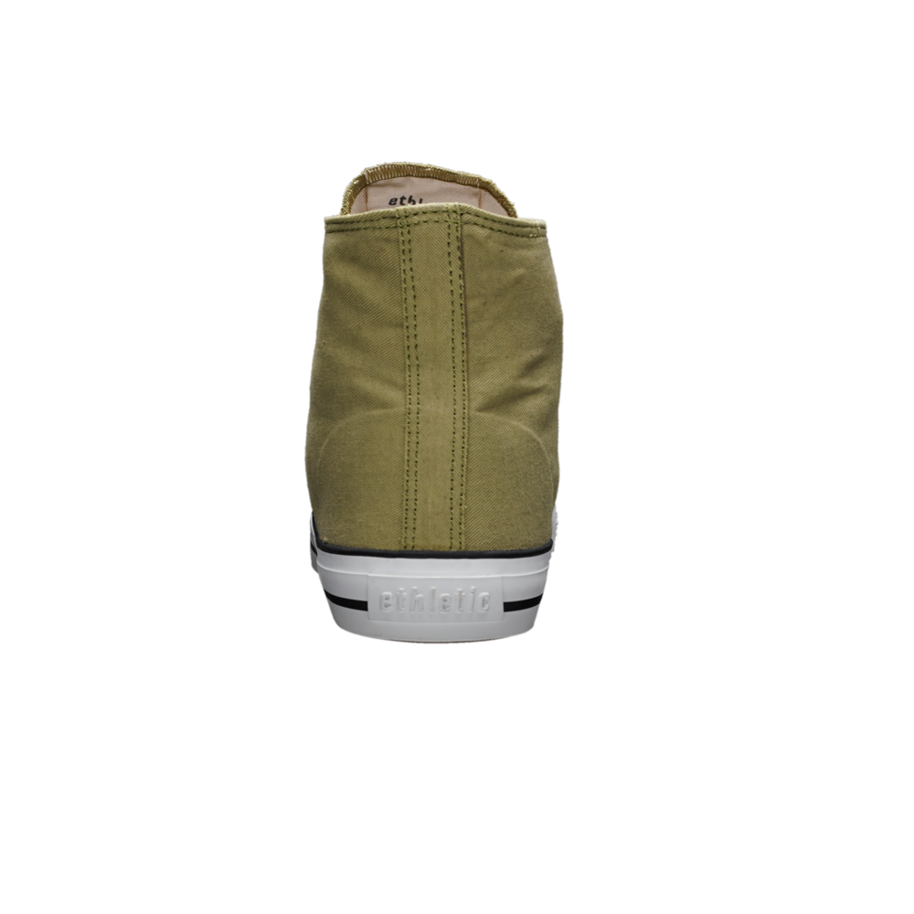 Fair Trainer White Cap Hi Cut Watersign Green | Just White