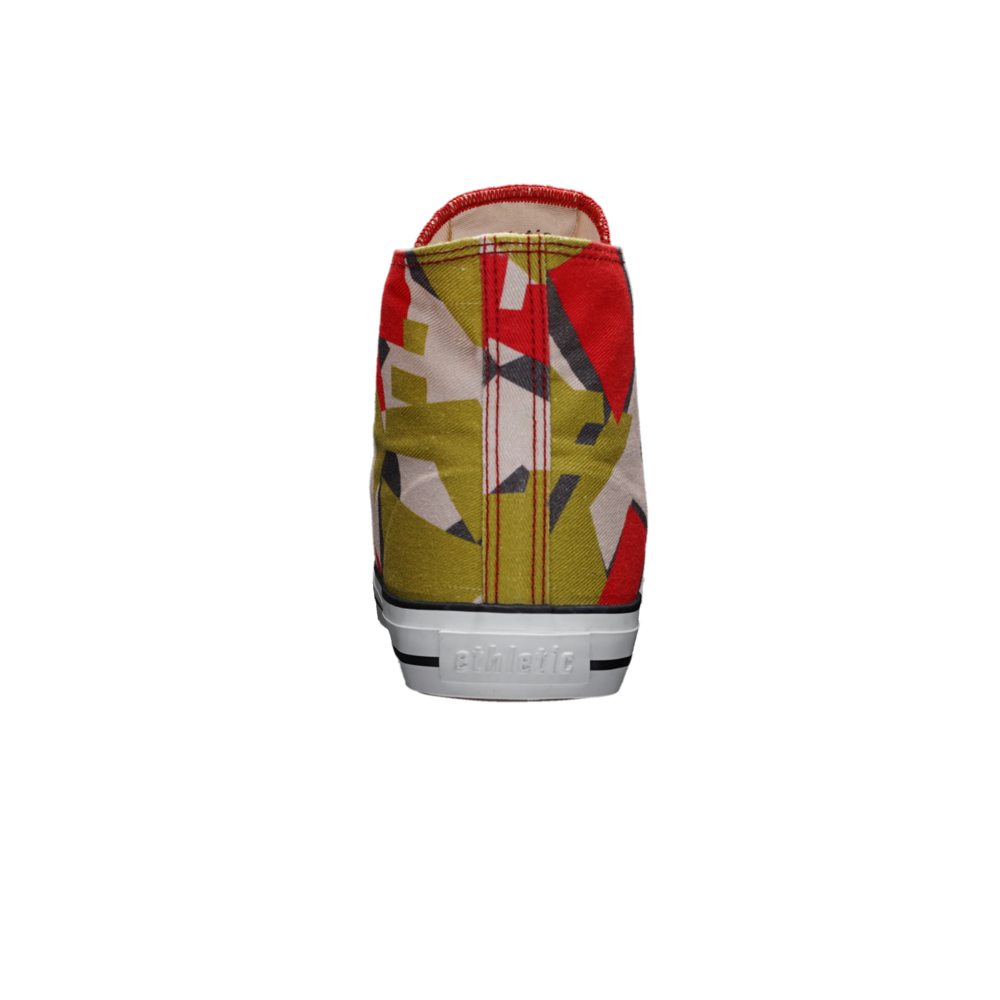 Fair Trainer White Cap Hi Cut Camou Red | Just White