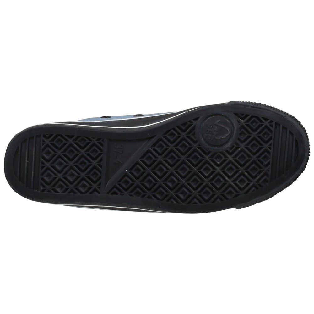 ETHLETIC Fair Trainer Black Cap Hi Cut Collection 16 Pale Denim | Jet Black