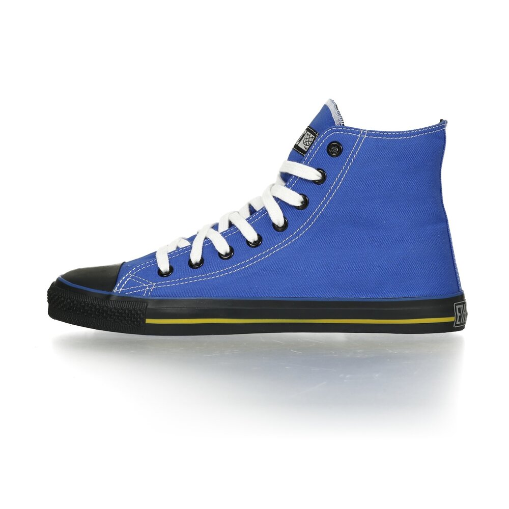 Fair Trainer Black Cap Hi Cut Collection 16 Glow Blue | Jet Black