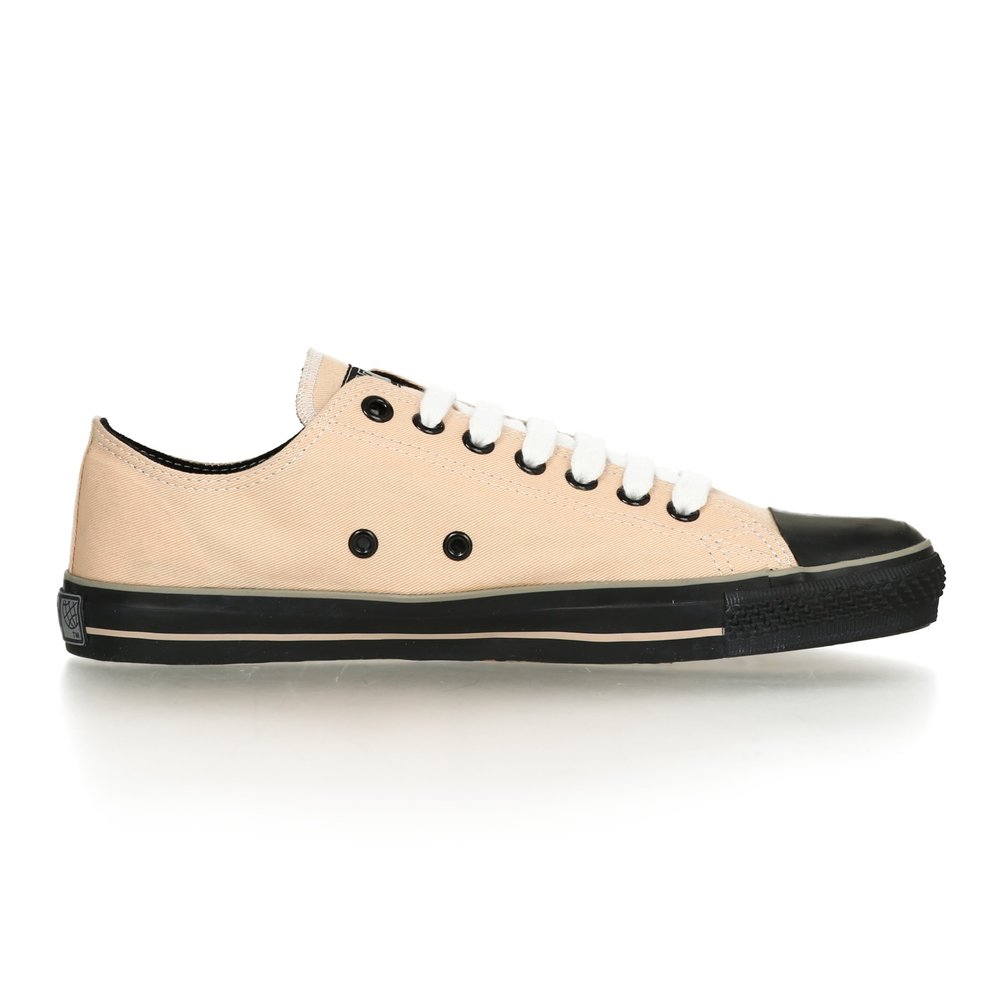 ETHLETIC Fair Trainer Black Cap Lo Cut Collection 16 Nude | Jet Black