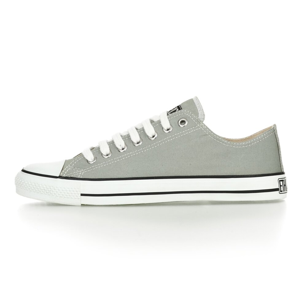 Fair Trainer White Cap Lo Cut Classic Urban Grey | Just White