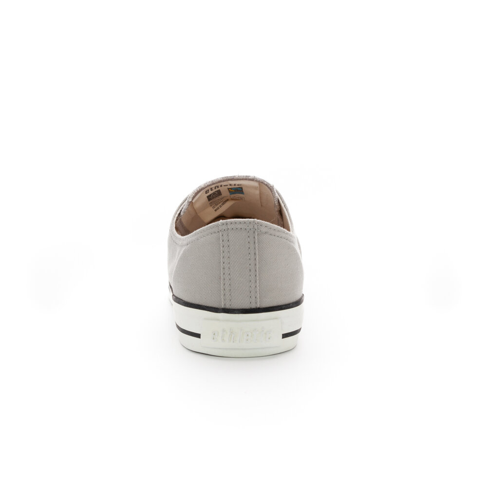 Fair Trainer White Cap Lo Cut Classic Urban Grey | Just White