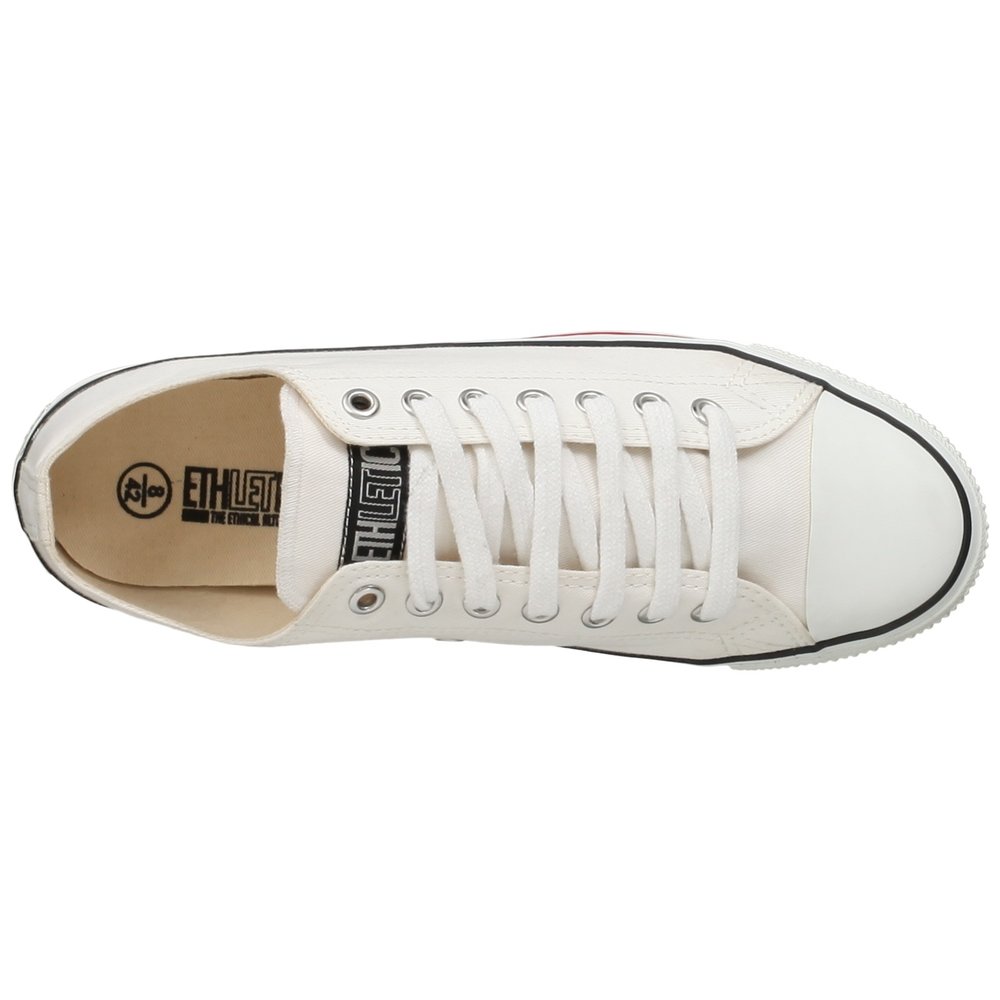 ETHLETIC Fair Trainer White Cap Lo Cut Classic Just White | Just White