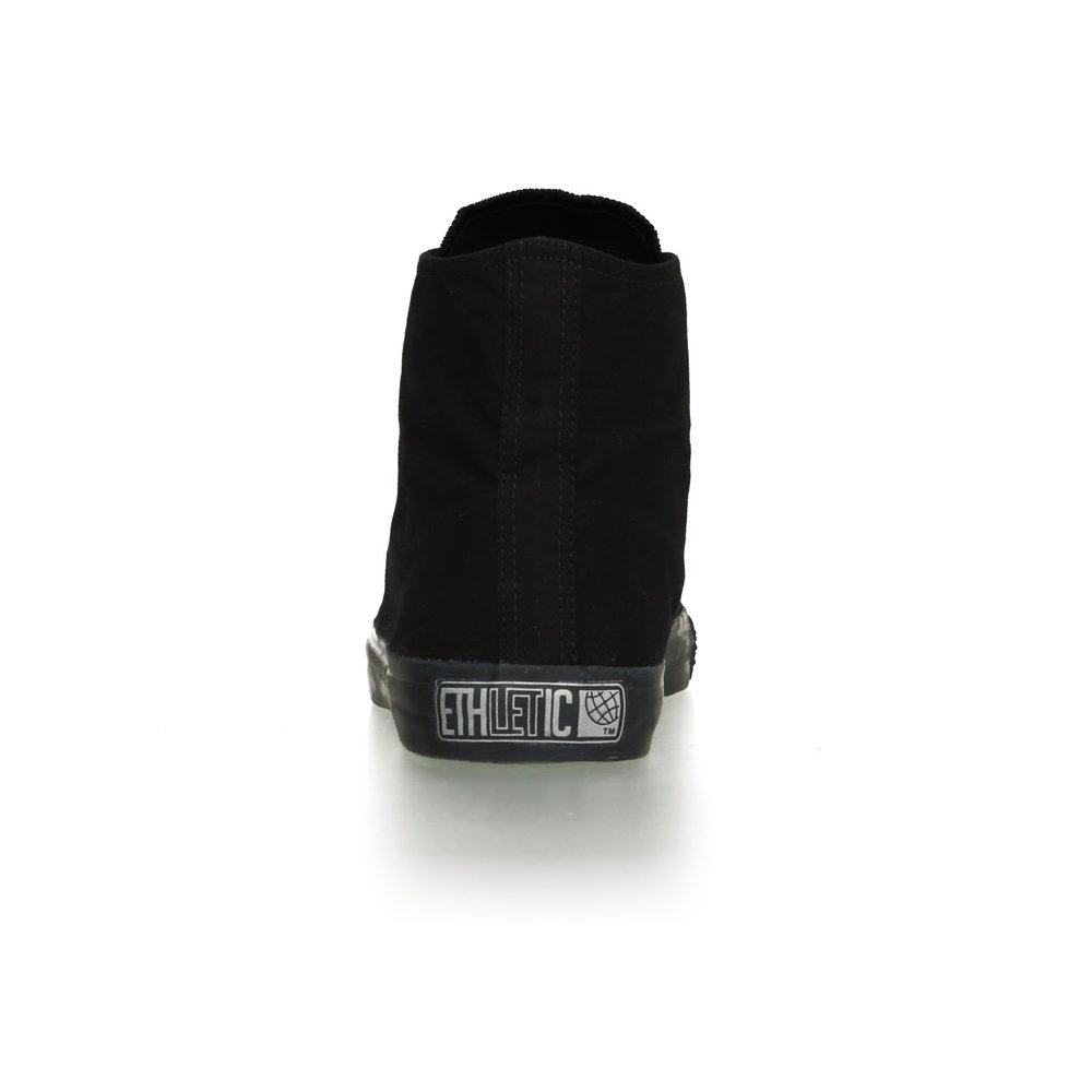 ETHLETIC Fair Trainer Black Cap Hi Cut Classic Jet Black | Jet Black