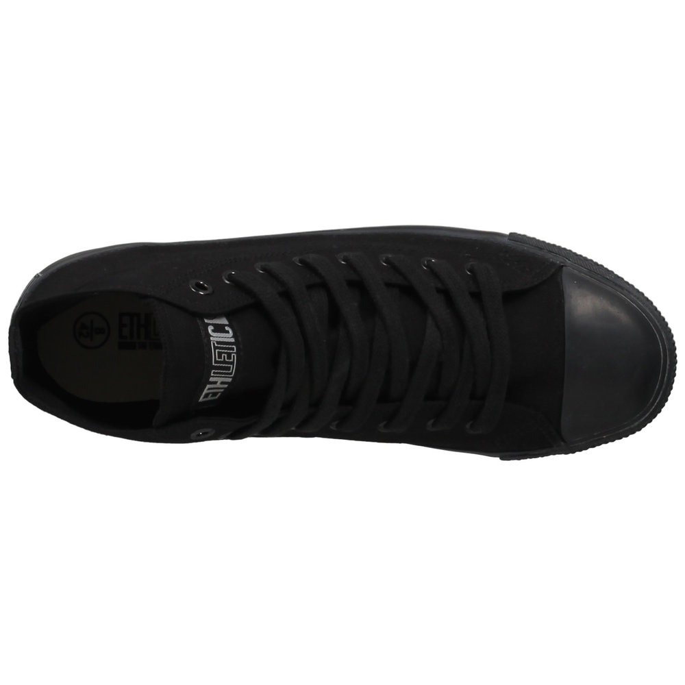 ETHLETIC Fair Trainer Black Cap Hi Cut Classic Jet Black | Jet Black
