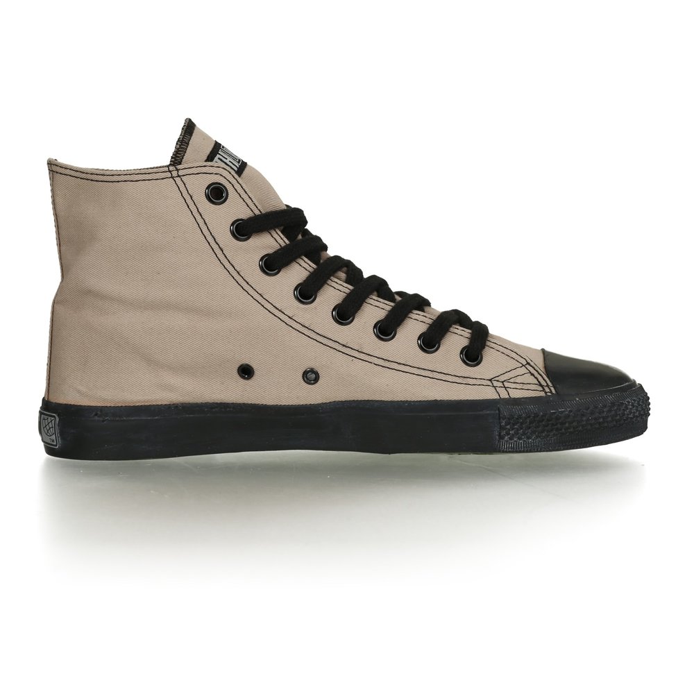 ETHLETIC Fair Trainer Black Cap Hi Cut Classic Moon Rock Grey | Jet Black