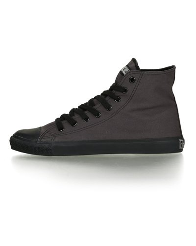 ETHLETIC Fair Trainer Black Cap Hi Cut Classic Pewter Grey | Jet Black