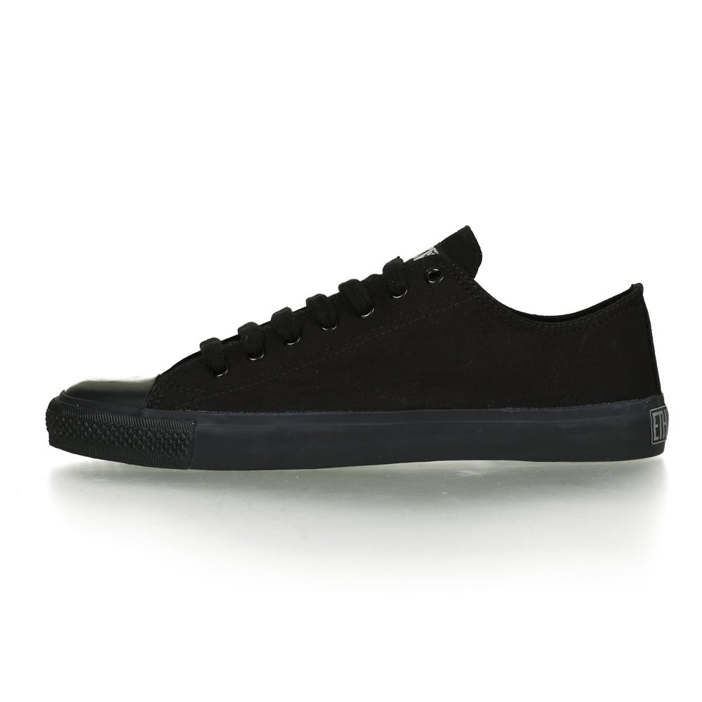 ETHLETIC Fair Trainer Black Cap Lo Cut Classic Jet Black | Jet Black