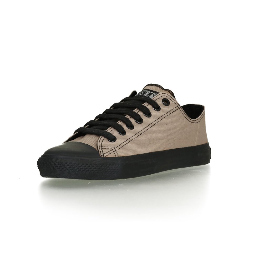 ETHLETIC Fair Trainer Black Cap Lo Cut Classic Moon Rock Grey | Jet Black
