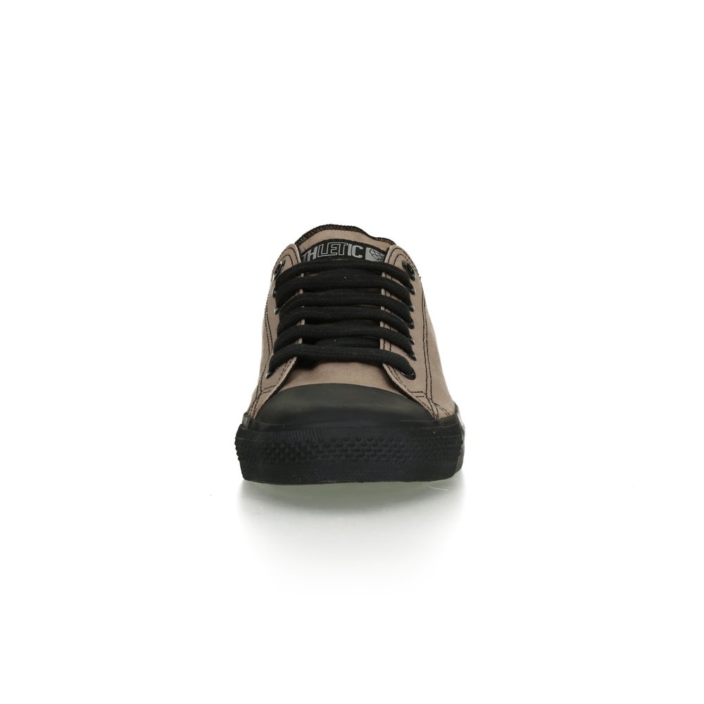 ETHLETIC Fair Trainer Black Cap Lo Cut Classic Moon Rock Grey | Jet Black