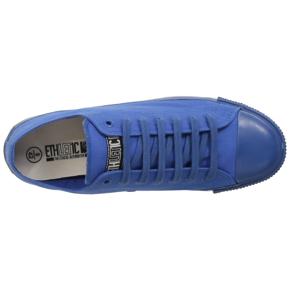ETHLETIC Fair Trainer Monochrome Lo Cut Collection 16 Glow Blue