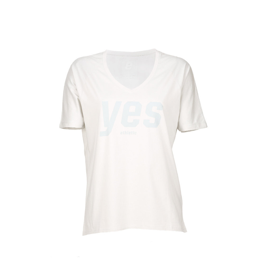 ETHLETIC YES (Ladies_T) Light Grey