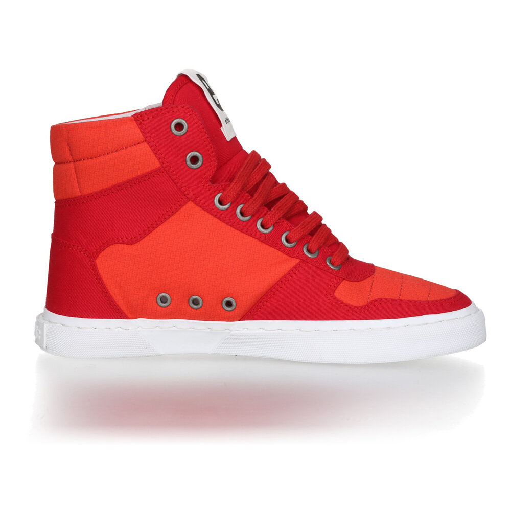 ETHLETIC Fair Sneaker Hiro Collection 18 Grid Red
