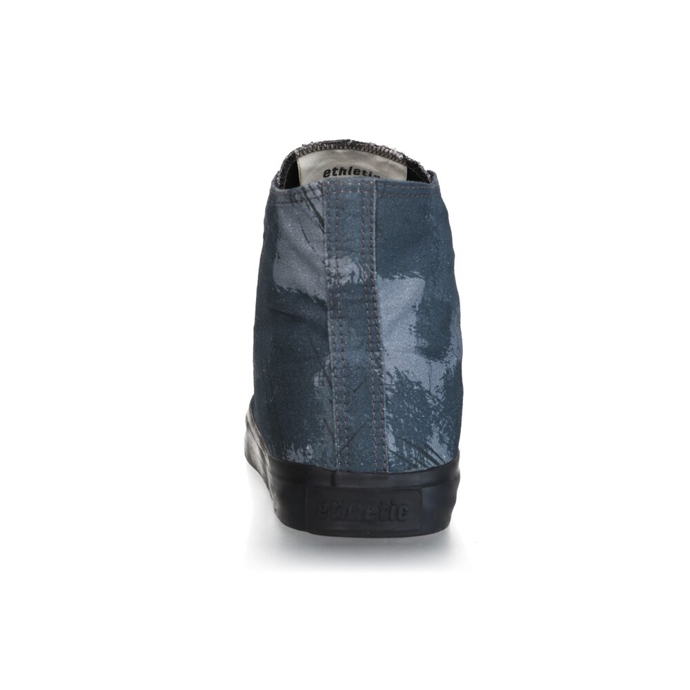 ETHLETIC Fair Trainer Black Cap Hi Cut Collection 18 Dove Camo Indigo | Jet Black