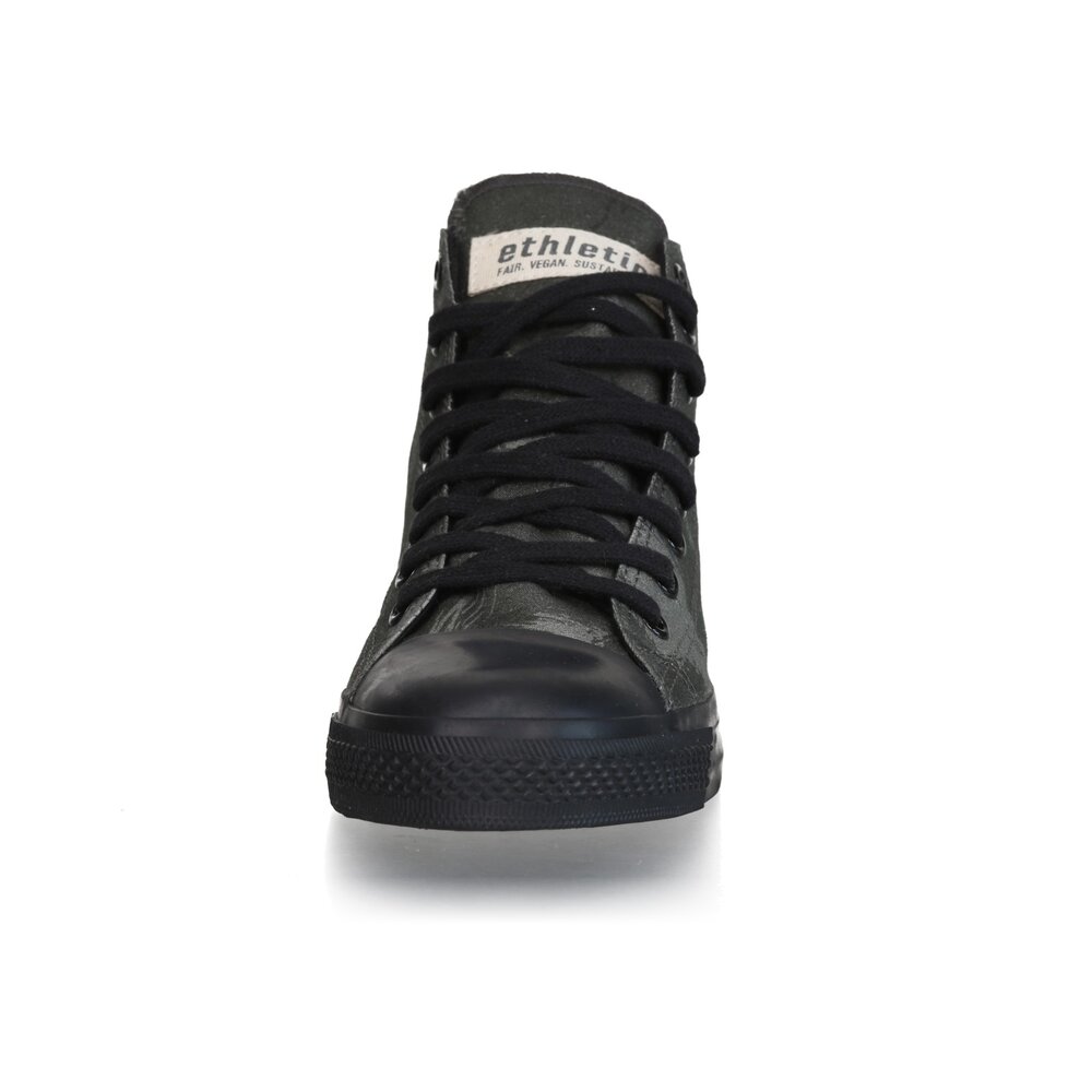ETHLETIC Fair Trainer Black Cap Hi Cut Collection 18 Dove Camo Olive | Jet Black
