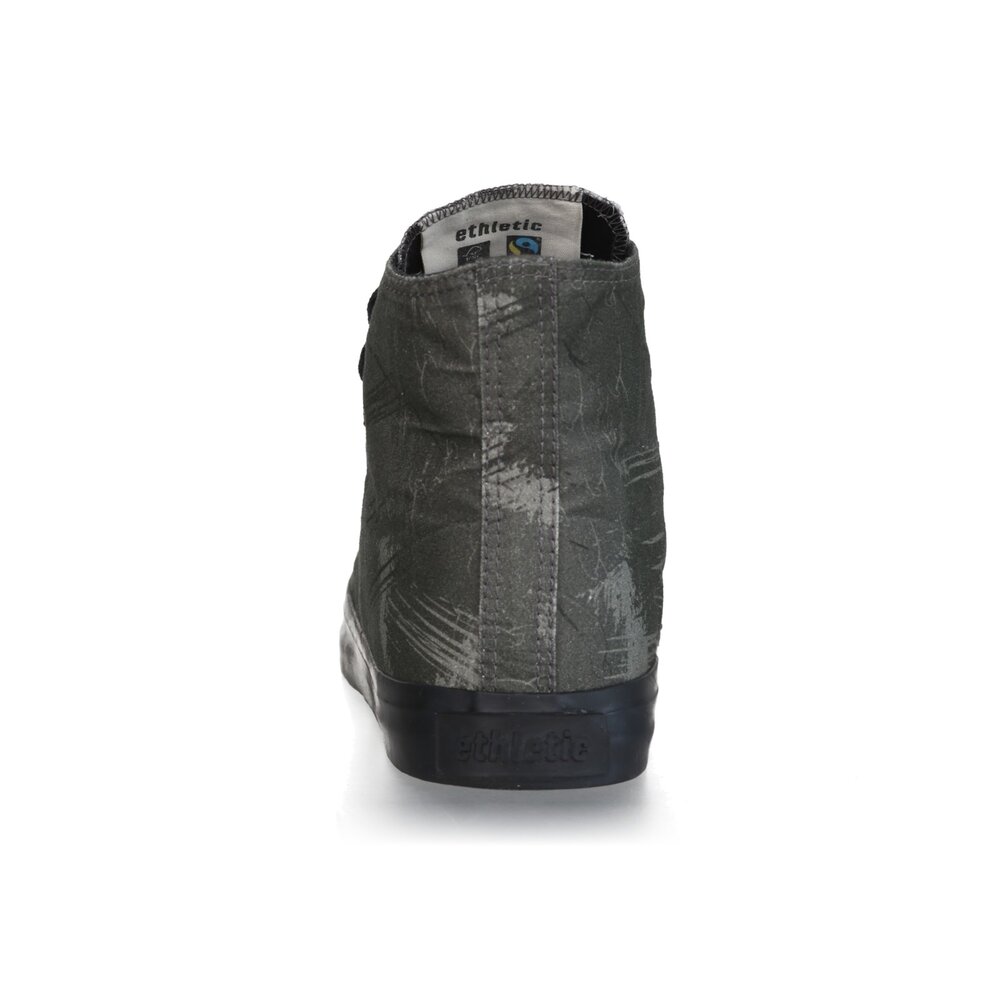 ETHLETIC Fair Trainer Black Cap Hi Cut Collection 18 Dove Camo Olive | Jet Black