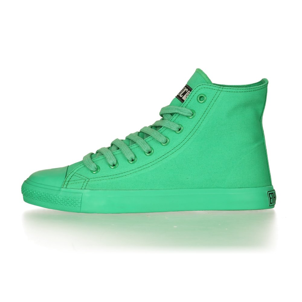 ETHLETIC Fair Trainer Monochrome Hi Cut Collection 16 Active Green