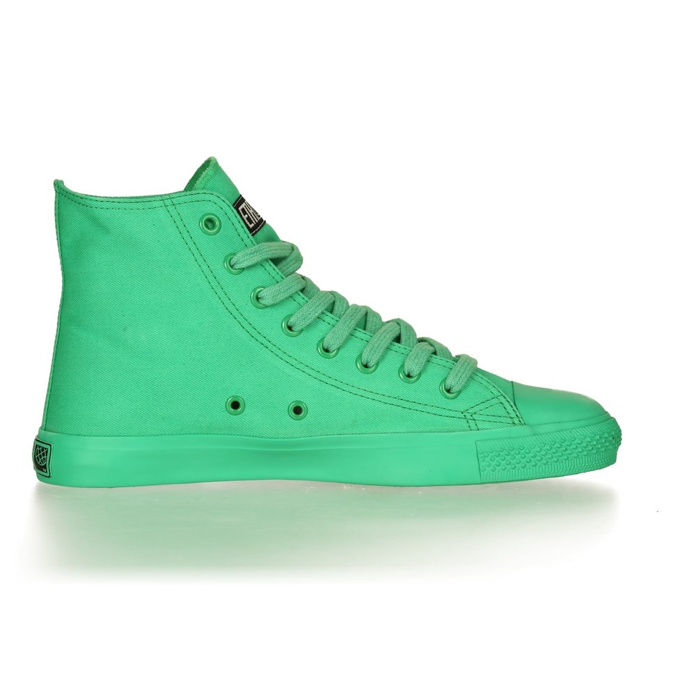 ETHLETIC Fair Trainer Monochrome Hi Cut Collection 16 Active Green