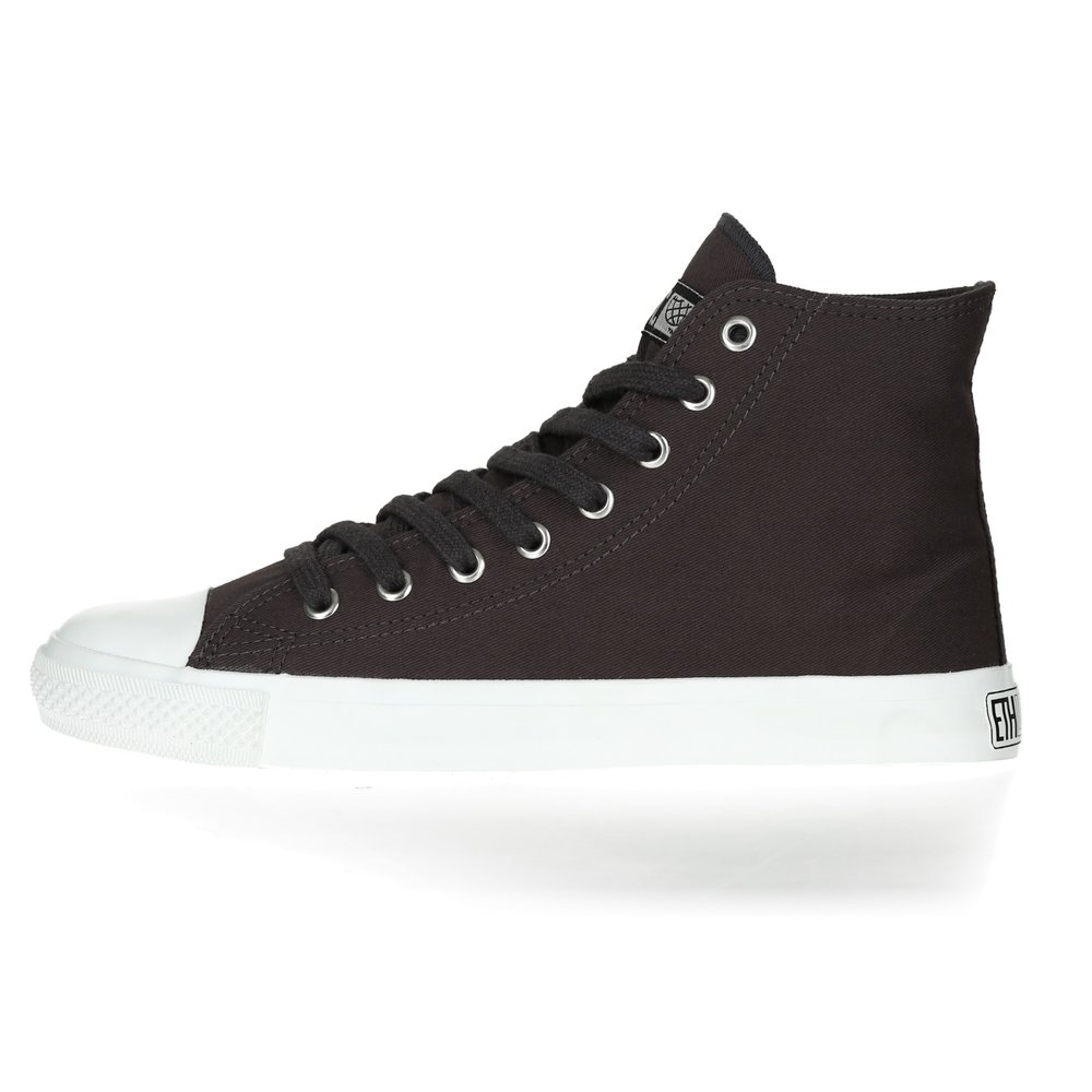 Fair Trainer White Cap Hi Cut Collection 17 Pewter Grey | Just White