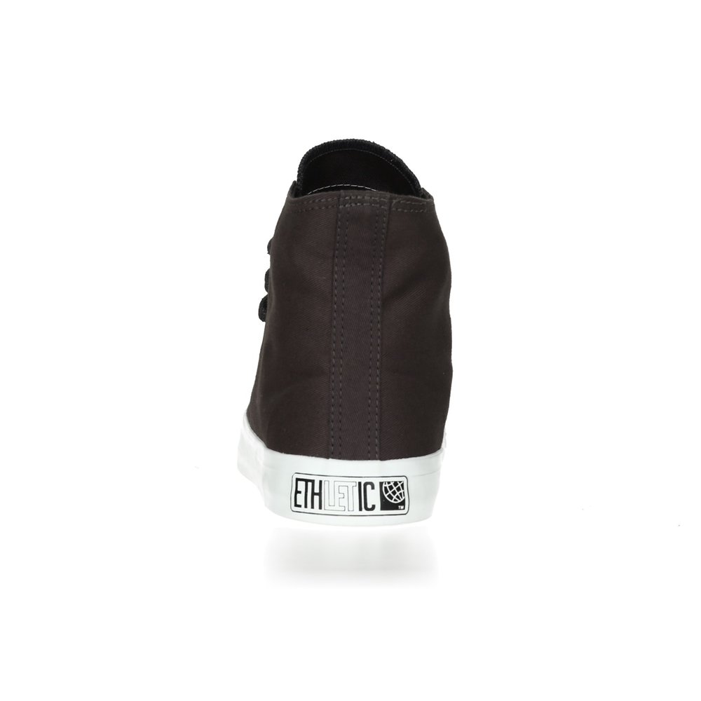 Fair Trainer White Cap Hi Cut Collection 17 Pewter Grey | Just White