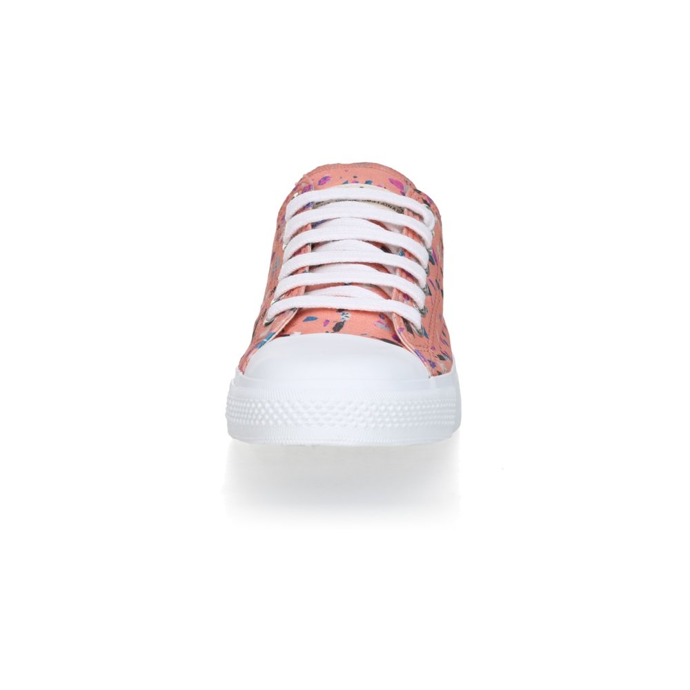 ETHLETIC Fair Trainer White Cap Lo Cut Collection 18 Terrazzo Rose | Just White