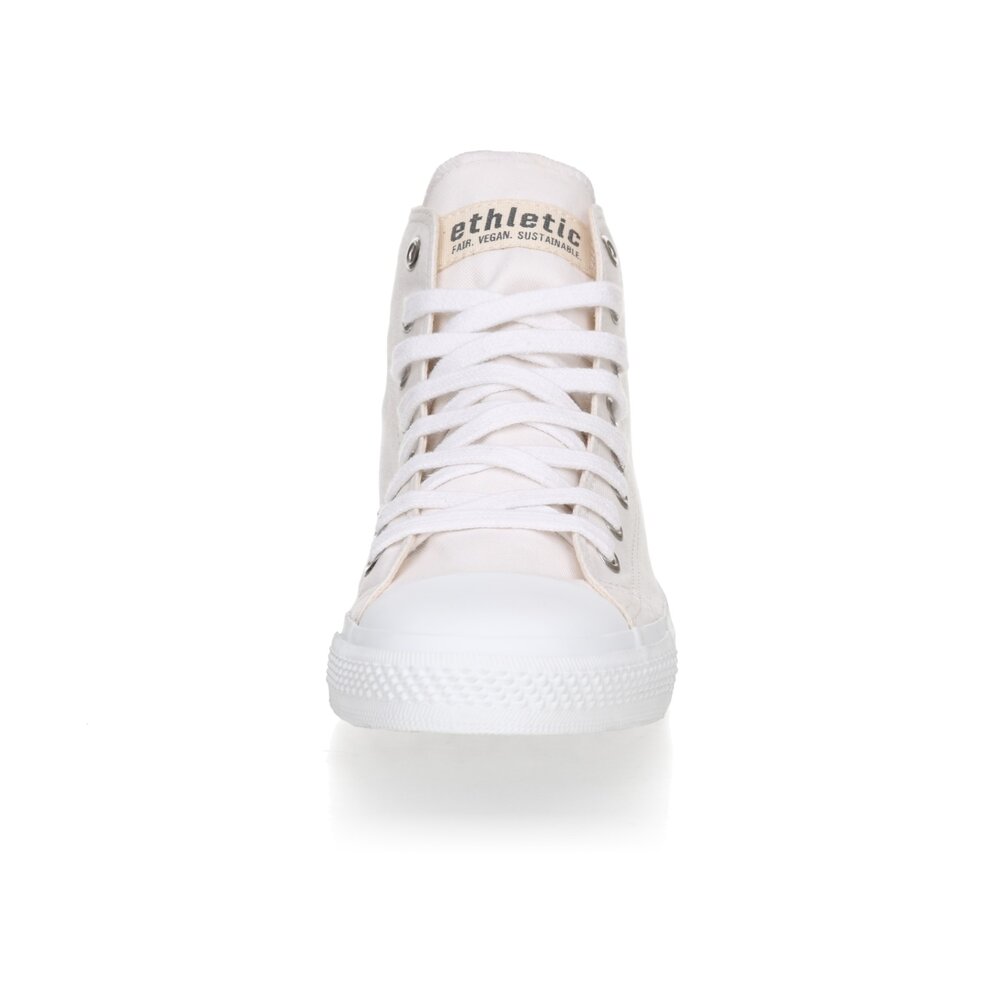 ETHLETIC Fair Trainer  White Cap Hi Cut Collection 18 Just White | Just White