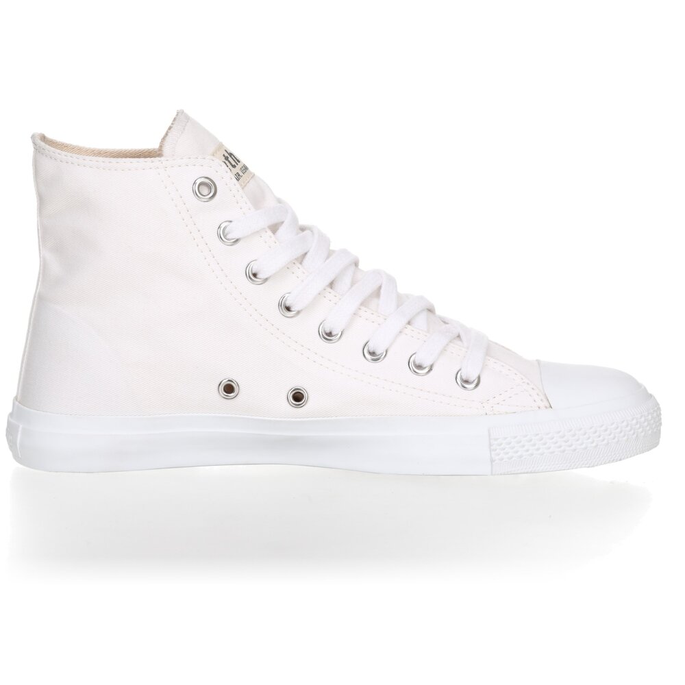 ETHLETIC Fair Trainer  White Cap Hi Cut Collection 18 Just White | Just White