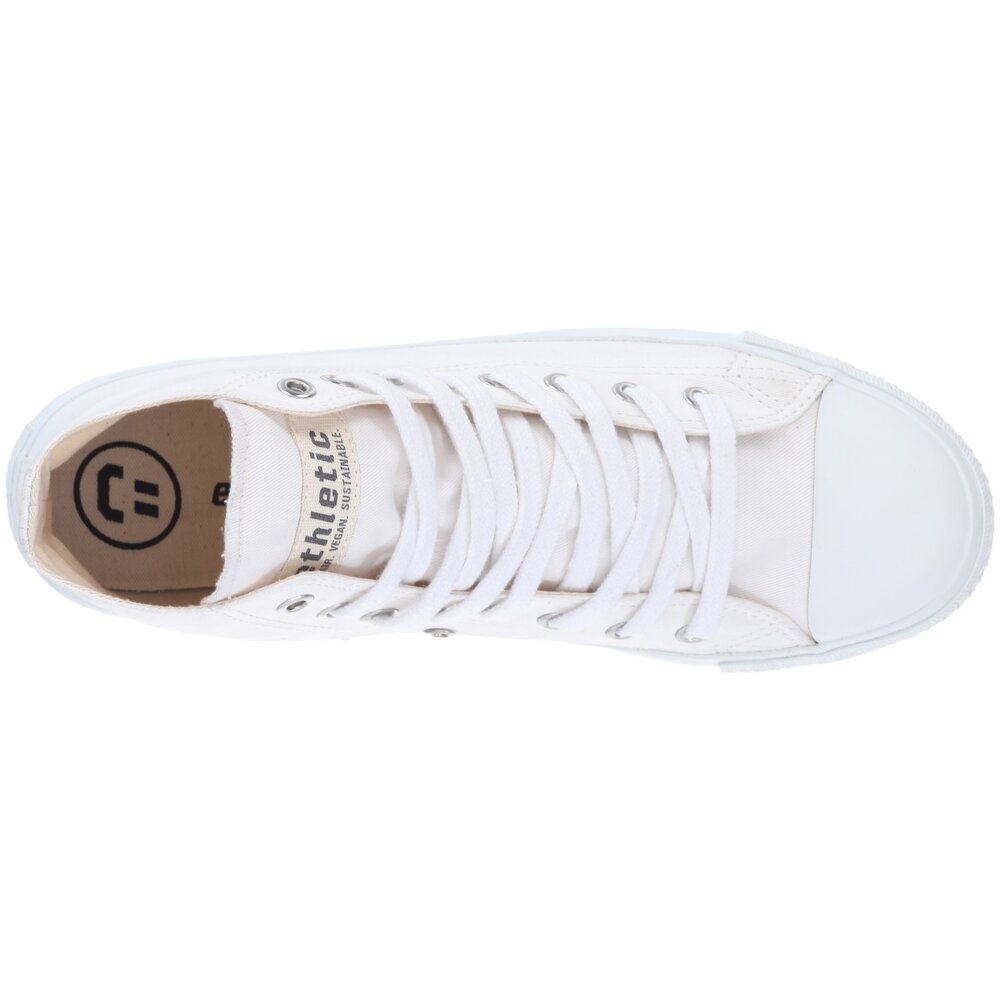 ETHLETIC Fair Trainer  White Cap Hi Cut Collection 18 Just White | Just White