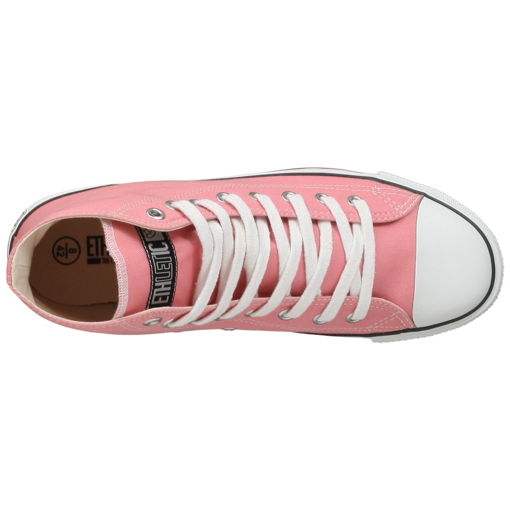 ETHLETIC Fair Trainer White Cap Hi Cut Collection 16 Ice Cream Pink | Just White