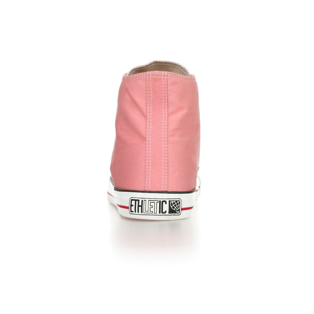 ETHLETIC Fair Trainer White Cap Hi Cut Collection 16 Ice Cream Pink | Just White