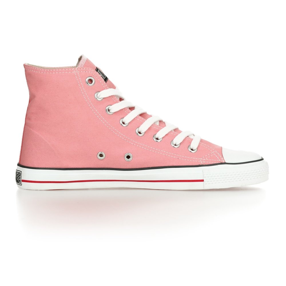 ETHLETIC Fair Trainer White Cap Hi Cut Collection 16 Ice Cream Pink | Just White
