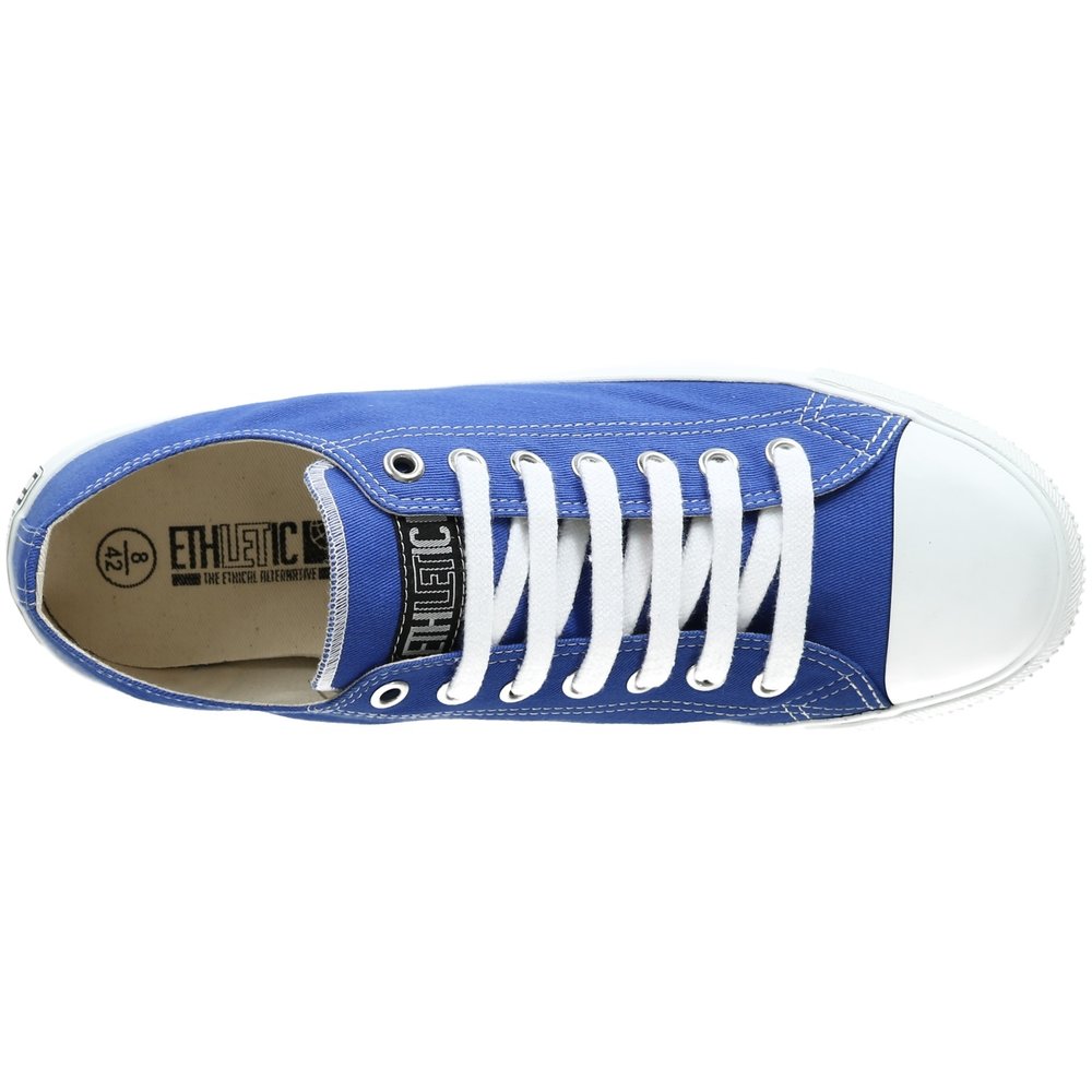 Fair Trainer White Cap Lo Cut Collection 17 Glow Blue | Just White